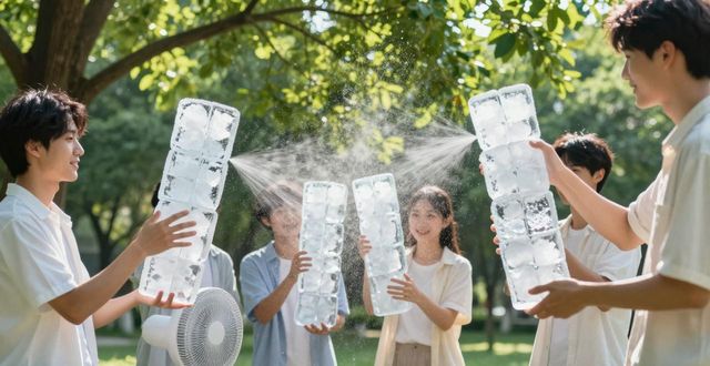 大冰块降温方法_常熟夏季防暑降温大冰块_大冰块户外活动使用时长